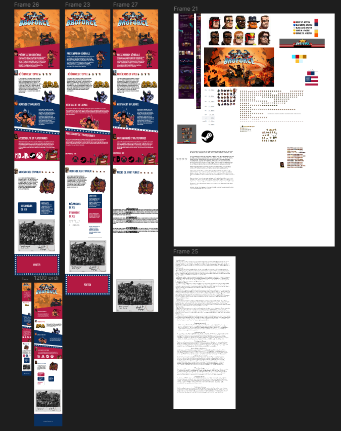 Détail visuel du site Broforce
